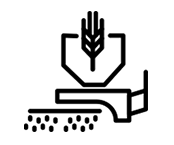 Icon zur Darstellung von Säen und streuen